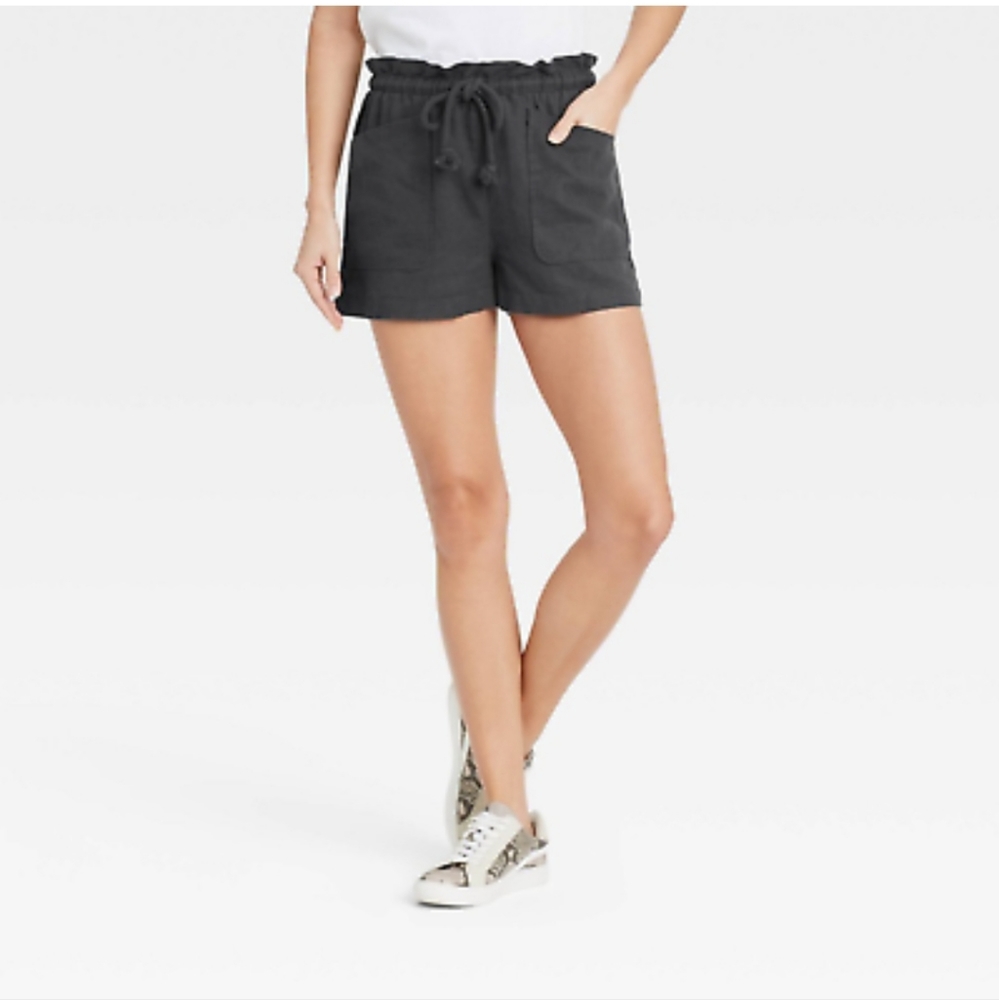 Grey Target Shorts